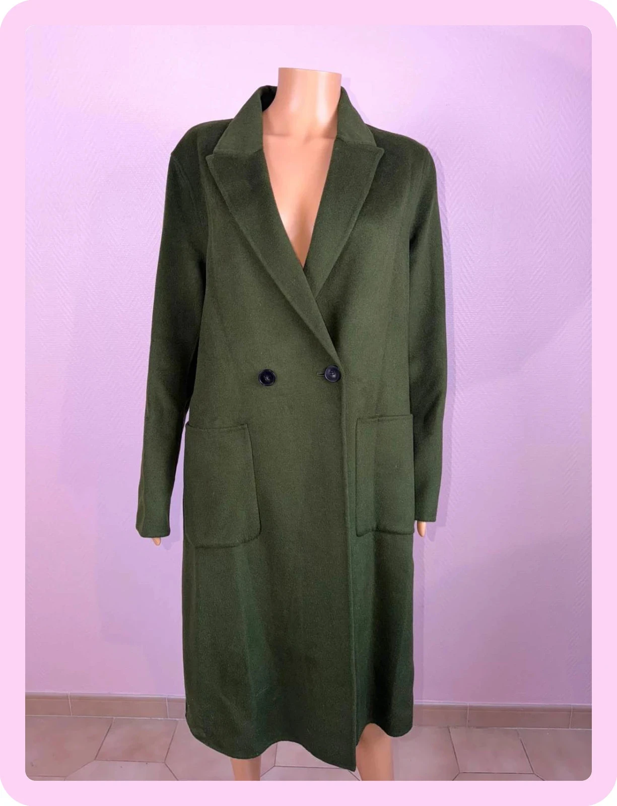 Manteau femme Zara taille l jamais servie